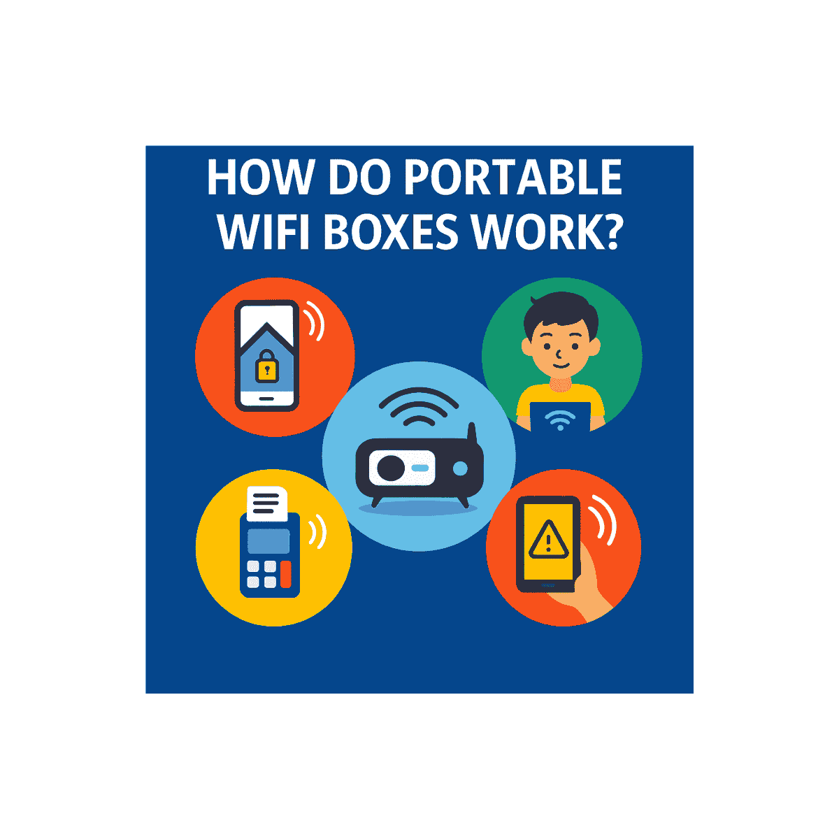 how do portable wifi boxes work